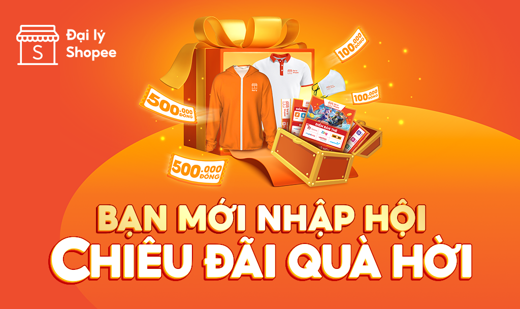  Qu&agrave; tặng rộn r&agrave;ng đang chờ đ&oacute;n c&aacute;c th&agrave;nh vi&ecirc;n mới của Đại l&yacute; Shopee. Đ&atilde; mắt với loạt qu&agrave; tặng chỉ d&agrave;nh ri&ecirc;ng cho người lần đầu đăng k&yacute;. 
 Nhanh tay kh&aacute;m ph&aacute; ngay để kh&ocirc;ng bỏ lỡ phần qu&agrave; cực hot nha. 
 
 CHI TIẾT CHƯƠNG TR&Igrave;NH 
 THỜI GIAN CHƯƠNG TR&Igrave;NH 
 
 Từ ng&agrave;y 01.10 - 31.10.2025 
 ĐỐI TƯỢNG THAM GIA D&agrave;nh cho tất cả kh&aacute;ch h&agrave;ng đăng k&yacute; t&agrave;i khoản Đại l&yacute; Shopee trực tuyến th&ocirc;ng qua https://web.dailyshopee.vn/login hoặc ứng dụng Đại l&yacute; Shopee th&agrave;nh c&ocirc;ng trong th&aacute;ng. Xem hướng dẫn đăng k&yacute; tại đ&acirc;y 
 &gt;&gt;&gt; QU&Agrave; TẶNG NẠP TIỀN LẦN ĐẦU &lt;&lt;&lt; 
 Vừa "bước v&agrave;o 
